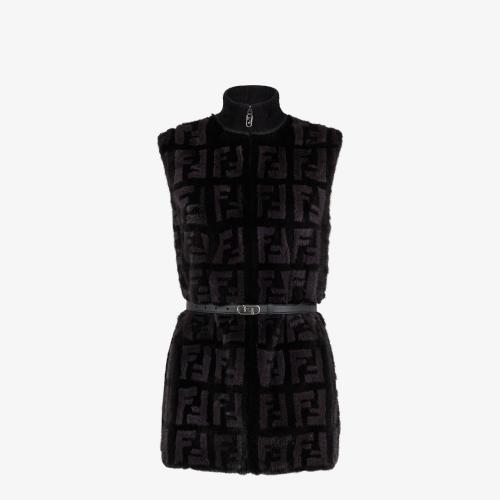  FENDI芬迪 22年秋冬 女士 馬甲 Gilet FNH446AHOVF0T8B