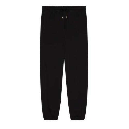  GUCCI古馳 22年秋冬 男士 鏡像效果Gucci印花針織慢跑長褲 681145 XJDV3 1152