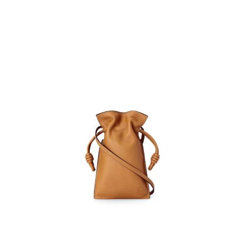  LOEWE羅意威 22年秋冬 女士 收納包 Flamenco Pocket in nappa calfskin A411F10X01-2586