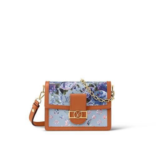  LV路易威登 22年秋冬 女士 單肩包 DAUPHINE 中號(hào)手袋 M21266