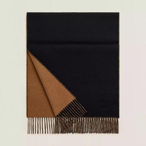  HERMES愛馬仕 22年秋冬 男士 圍巾 Echarpe Recto-Verso H393800T 28