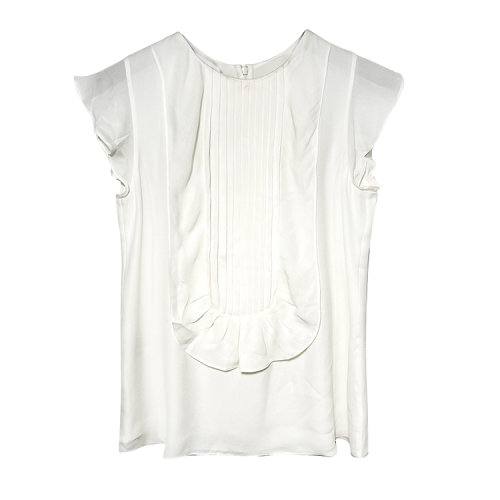 Emporio Armani/安普里奧阿瑪尼 米色女士無袖上衣（瑕疵折扣）