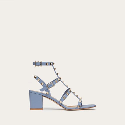  VALENTINO華倫天奴 22年春夏 女士 中跟涼鞋 Sandales Rockstud a brides en veau. Talon?: 6