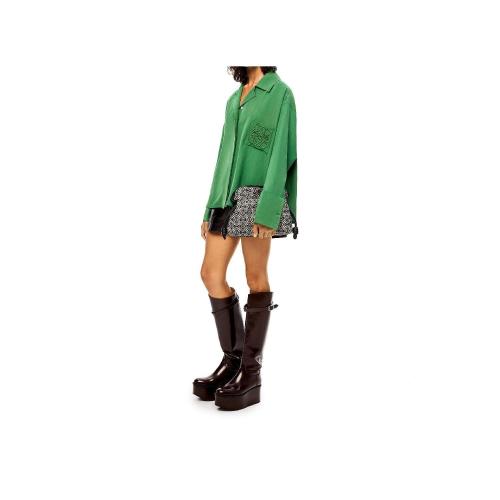  LOEWE羅意威 22年秋冬 女士 罩衫 Pyjama blouse in silk S359Y05X29-4290