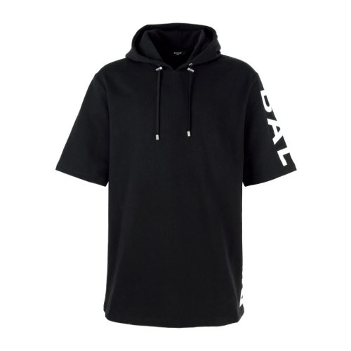  BALMAIN/寶曼 男士印花大輪廓連帽衫衛(wèi)衣 XH1JL000BB15EAB