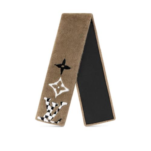  LV路易威登 22年秋冬 女士 圍巾 PLAYGRAM FUR 圍巾 M77862