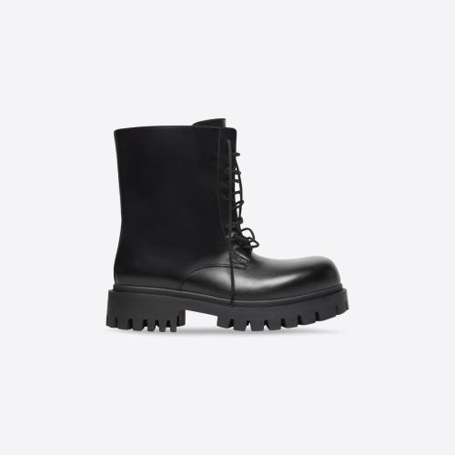  BALENCIAGA巴黎世家 22年秋冬 男士 短靴 Mens Sergent 20mm Boot  in Black 701394WBD401000