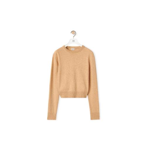  LOEWE羅意威 22年秋冬 女士 針織衫 Twisted sweater in wool S359Y14KAM-3150
