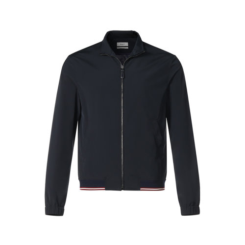 BALLY/巴利 男士聚酯纖維紅白條紋裝飾夾克上衣外套 M3BA414F 5284