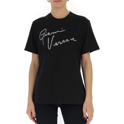  VERSACE/范思哲 女士黑色棉質(zhì)短袖Polo衫 A85751 A228806	A1008 PLFSX