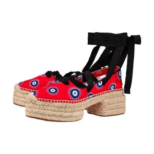  CL紅底鞋 22年秋冬 女士 休閑運動鞋 Blanca Lace    60 mm 3220450J