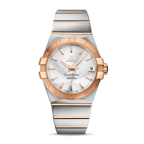 OMEGA/歐米茄 星座系列 精鋼 18K金 自動(dòng)機(jī)械 男士腕表 123.20.38.21.02.001