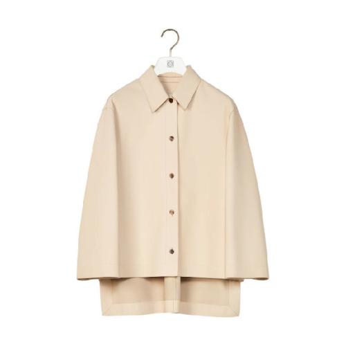  LOEWE羅意威 22年秋冬 女士 長(zhǎng)袖襯衫 Tunic shirt in nappa S359Y19L25-2370