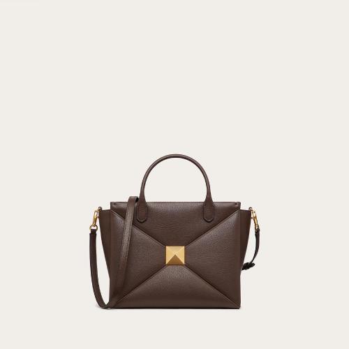  VALENTINO華倫天奴 22年秋冬 女士 手提包 SAC a MAIN MOYEN ONE STUD EN CUIR DE VEAU GRAIN