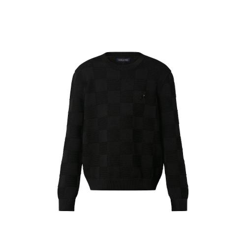  LV路易威登 22年秋冬 男士 針織衫 PULL a COL ROND DAMIER STITCH 1AA4MD 1AA4MC 1AA4MF 1AA4
