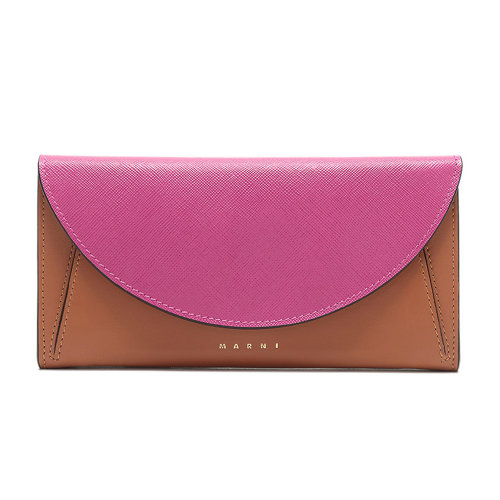 MARNI/瑪尼 女士錢包 皮質(zhì)長(zhǎng)款錢夾 PFMO0002U0 LV5