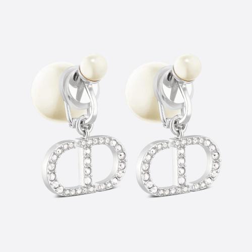  DIOR迪奧 22年秋冬 女士 耳環(huán) Dior Tribales 夾式耳環(huán) E2141WOMCY_D13S