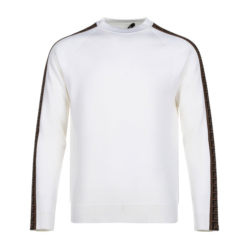 FENDI/芬迪 男士針織衫/毛衣男士羊毛圓領(lǐng)長袖針織衫毛衣FAE533A8K2