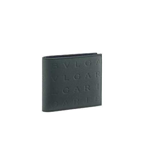  BVLGARI寶格麗 22年秋冬 男士 錢包 BVLGARI LOGO INFINITUM PORTEFEUILLE a DEUX VOLETS 2922