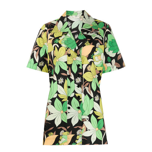 FENDI/芬迪 20年春夏 服裝 女性 混色 女士長袖襯衫 FS7274 A5T3 F0GME