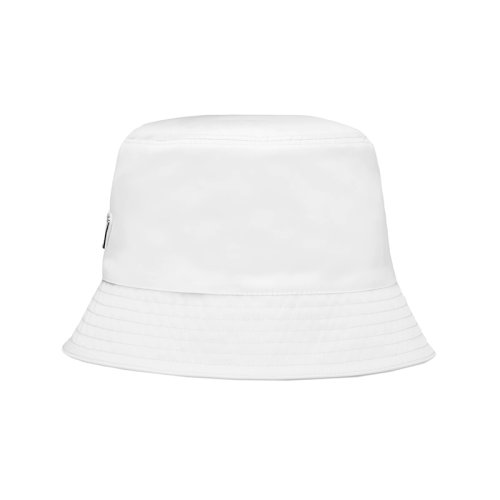 PRADA/普拉達女士白色再生尼龍漁夫帽1HC137_2DMI_F0009