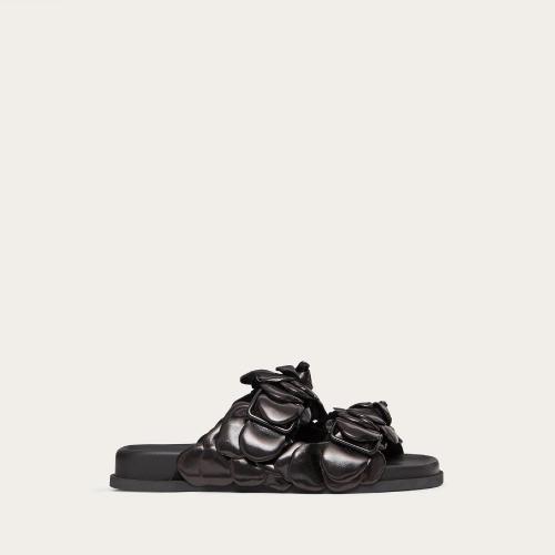  VALENTINO華倫天奴 22年秋冬 女士 平底涼鞋 Claquettes Atelier Shoes Valentino Garavani 03 預定商品1-3周發(fā)貨