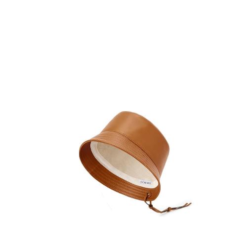  LOEWE羅意威 22年秋冬 女士 帽子 Bucket hat in nappa clafskin K000HB1X01-2530 預(yù)定商品1-3周發(fā)貨