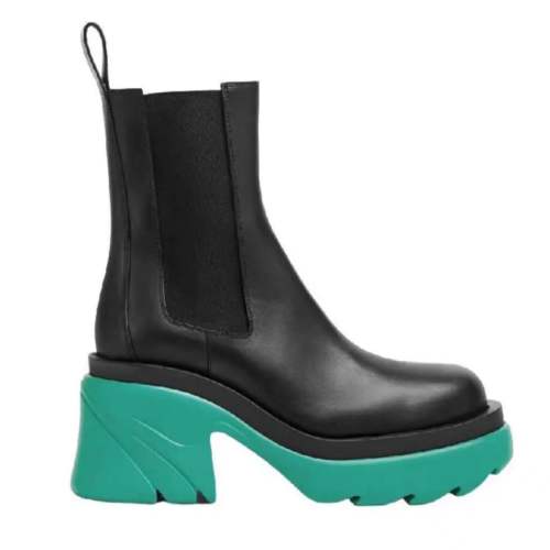 Bottega Veneta/葆蝶家 網(wǎng)紅時尚百搭短靴667148VBS501474【主推】