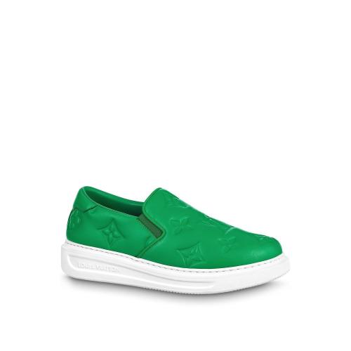  LV路易威登 22年秋冬 男士 休閑運(yùn)動鞋 SNEAKER SLIP ON BEVERLY HILLS 1AA7PQ 1AA7PU 1AA7PS