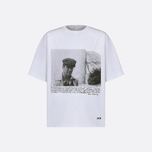  DIOR迪奧 22年秋冬 男士 短袖T恤 DIOR AND JACK KEROUAC 超大版型 T 恤 293J673A0554_C089
