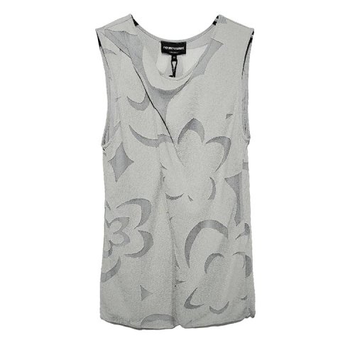 Emporio Armani/安普里奧阿瑪尼 灰色女士T恤