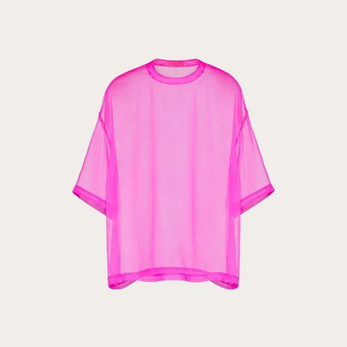  VALENTINO華倫天奴 22年秋冬 男士 短袖襯衫 TOP EN MOUSSELINE 1V0AAD207VMUWT