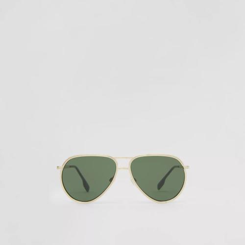  BURBERRY 22年秋冬 男士 飛行員太陽眼鏡 40822871