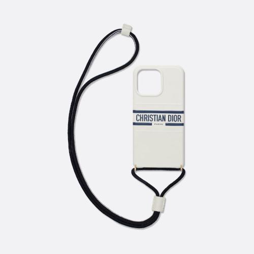  DIOR迪奧 22年秋冬 女士 手機(jī)殼 Coque pour iPhone 13 Pro a cordon Dior Vibe S6211OSGQ_M93