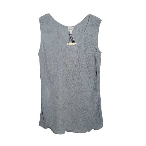 ARMANI COLLEZIONI/阿瑪尼卡爾茲 灰藍(lán)色女士T恤