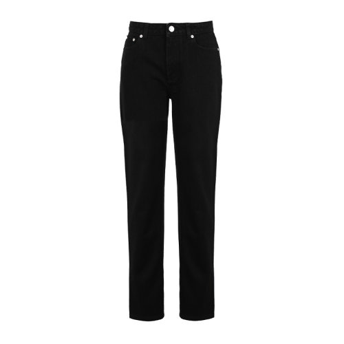 BURBERRY/博柏利21新品徽標(biāo)圖案直筒剪裁原色女士牛仔褲8041925