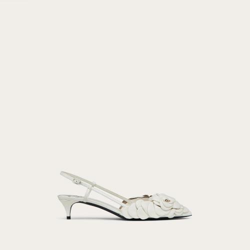  VALENTINO華倫天奴 22年秋冬 女士 中跟涼鞋 ESCARPINS a BRIDE ARRIERE ATELIER SHOES VALENT 預(yù)定商品1-3周發(fā)貨