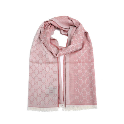 GUCCI/古馳  女士雙G羊毛大方巾 圍巾 80%羊毛 20%桑蠶絲 140*140CM 簡(jiǎn)約時(shí)尚易搭配