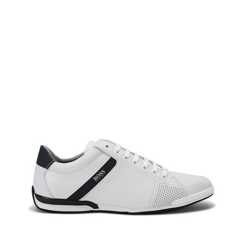 HUGO BOSS/雨果博斯 2021款 男士皮革系帶休閑運動鞋 50401835