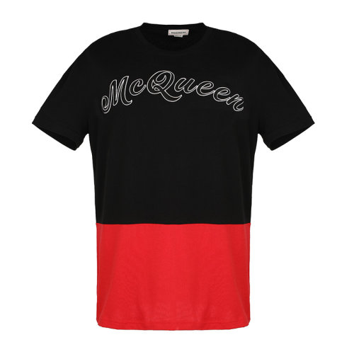 Alexander McQueen/亞歷山大麥昆男士短袖T恤650401QQZ72