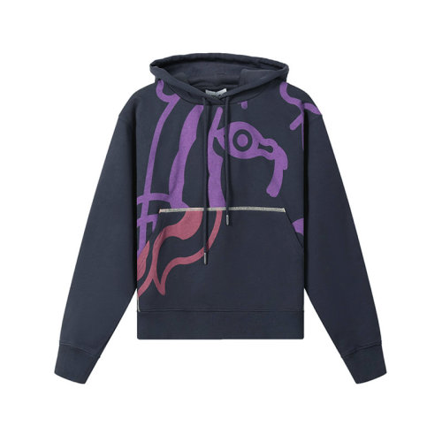 KENZO/高田賢三 女衛(wèi)衣 女士棉質(zhì)K-Tiger加絨款連帽衛(wèi)衣運動衫 2SW662 4MO