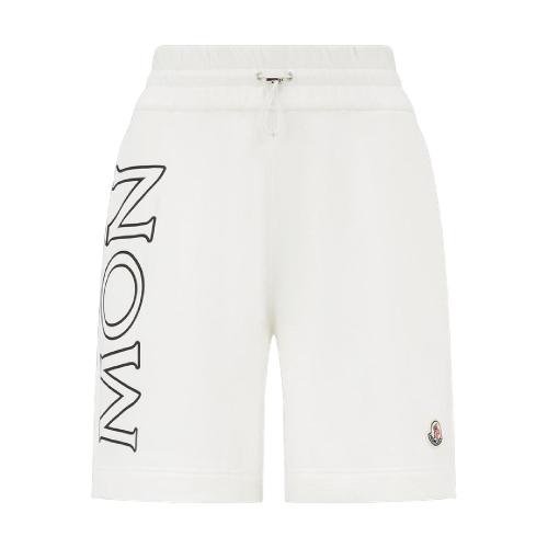 MONCLER蒙可蒙克萊 22年秋冬 女士 休閑褲 徽標(biāo)短褲 H20938H00018809KX034