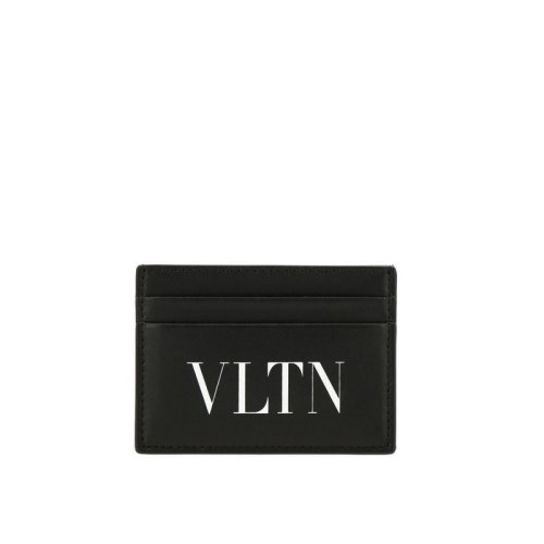  Valentino/華倫天奴 男士黑色皮革錢包卡包零錢包 SY2P0448 LVN 0NO PLSX