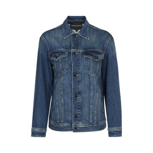  Emporio Armani/安普里奧阿瑪尼 女士藍(lán)色棉質(zhì)夾克 3G2B63 D5IZ 0941 PLFSX