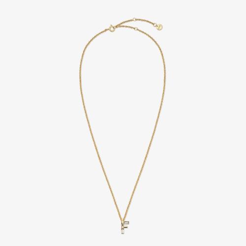  FENDI芬迪 22年秋冬 女士 項鏈 金色項鏈 8AH718ALI3F089U