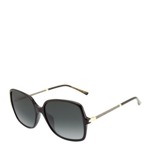 Jimmy Choo/周仰杰 太陽(yáng)鏡 墨鏡 時(shí)尚 大框 復(fù)古 潮流 女款 百搭 經(jīng)典 黑色 EPPIE/G/S 18MM  Jimmy Choo周仰杰