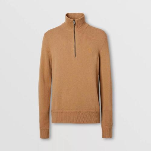  BURBERRY 22年秋冬 男士 專屬標(biāo)識(shí)圖案高領(lǐng)羊絨針織衫 80379841 預(yù)定商品1-3周發(fā)貨