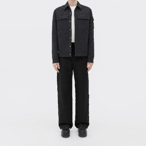  BV葆蝶家 22年秋冬 男士 長袖襯衫 chemise 703641V0BJ01154