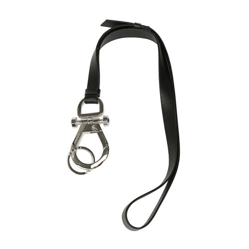 PRADA/普拉達(dá)  手機(jī)繩 男性 黑色 鑰匙扣 2PP1152BAY F0002