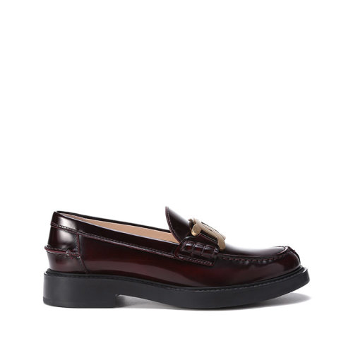 Tod’s/托德斯【22春夏新款】女士牛皮麻花扣樂福鞋單鞋 XXW59C0EN90SHA